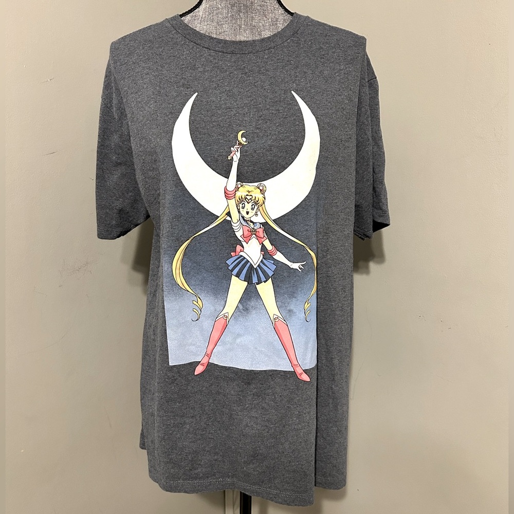 Sailor Moon Graphic Shirt Sleeve T Shirt Size L